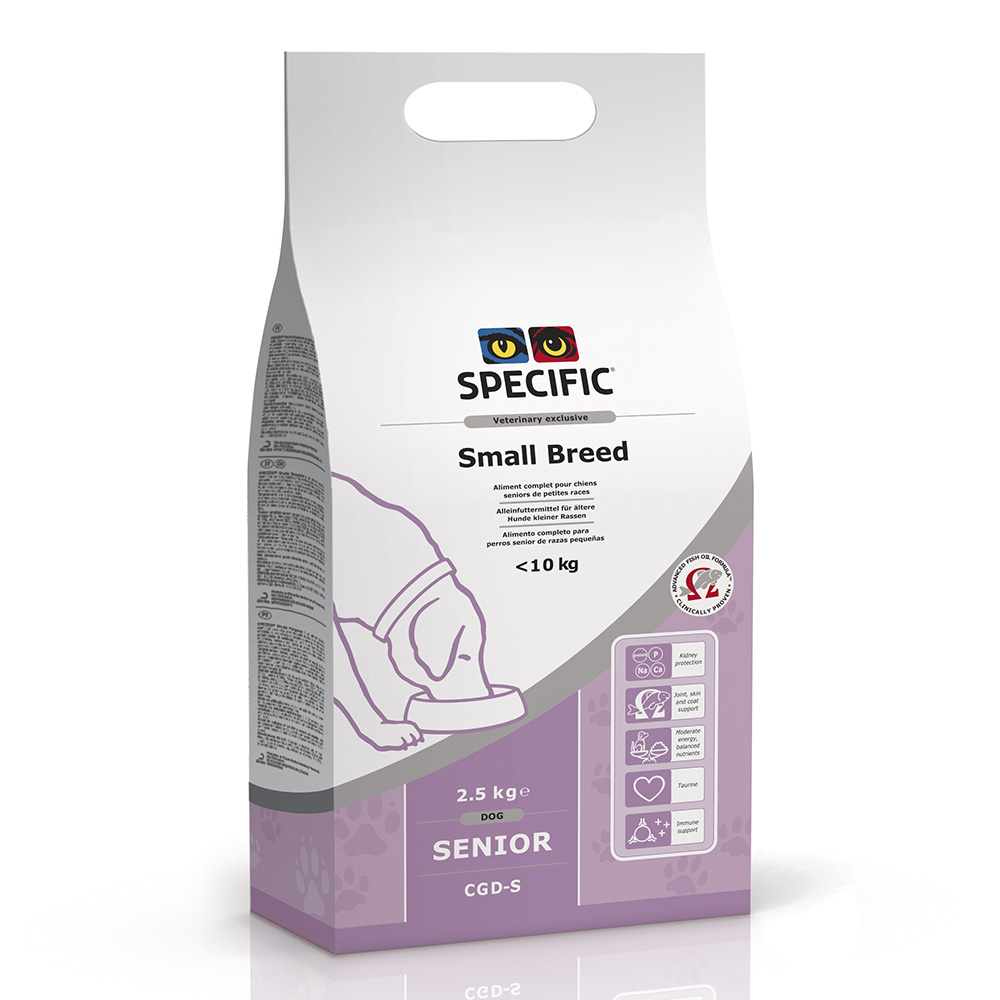 Specific CGD S 2.5 kg vollwertiges und ausgewogenes Alleinfuttermittel für ältere Hunde